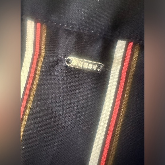 Guess Striped Tie-Back Blouse - Picture 8 of 10